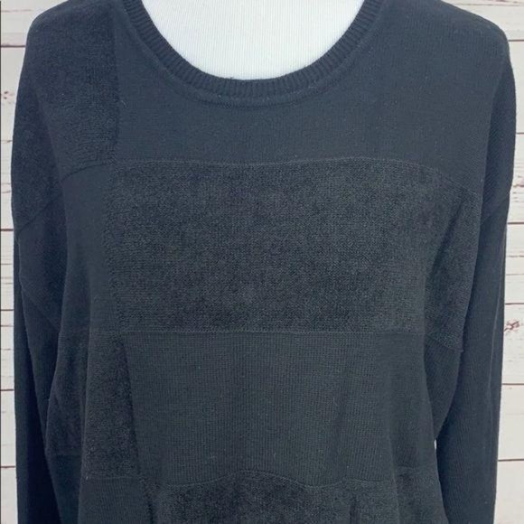 Axcess Men’s Black‎ Size XL Block Design Pullover Sweater - Picture 8 of 8